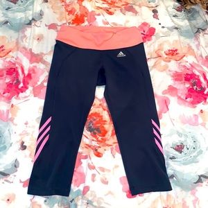 Addidas workout cropped leggings